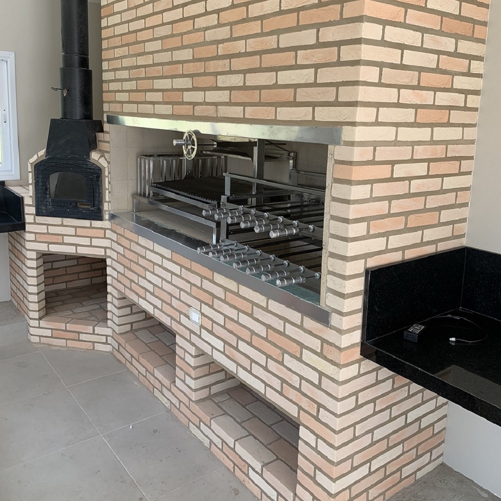 churrasqueira de tijolo