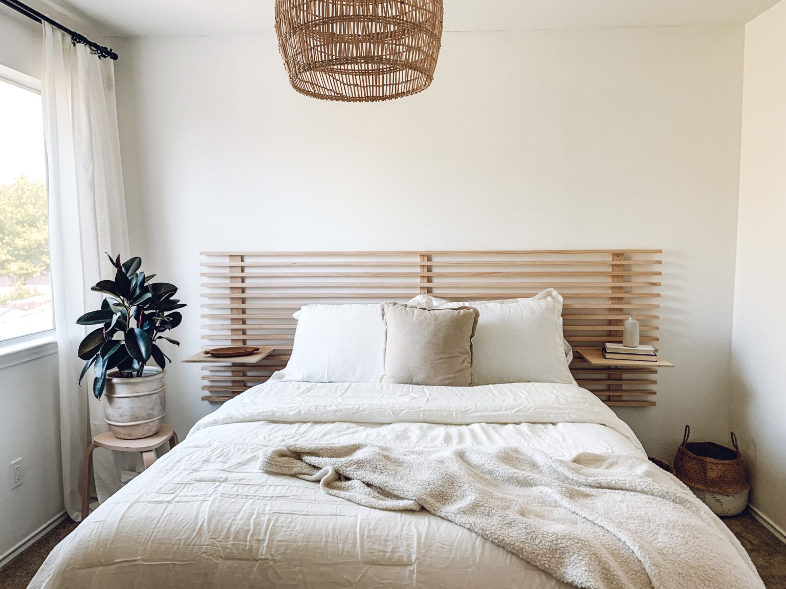 slatted headboard