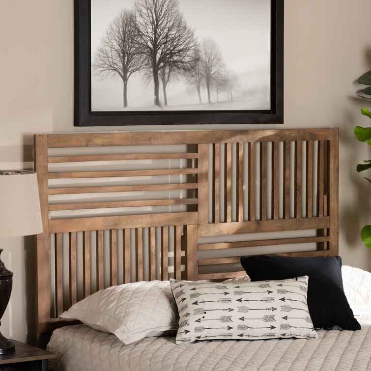slatted headboard