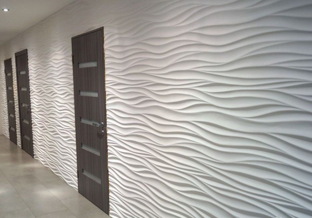 3d plaster panels