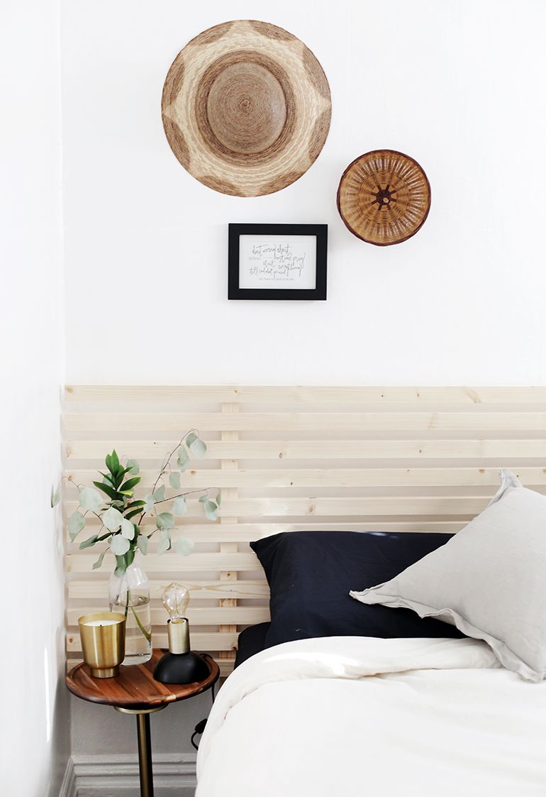 slatted headboard