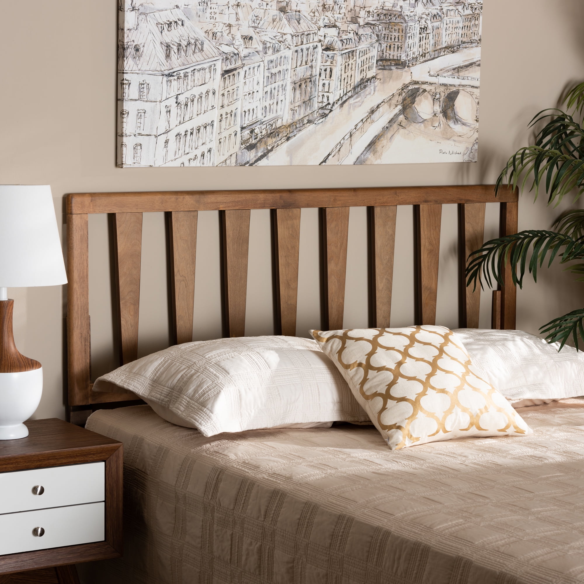 slatted headboard
