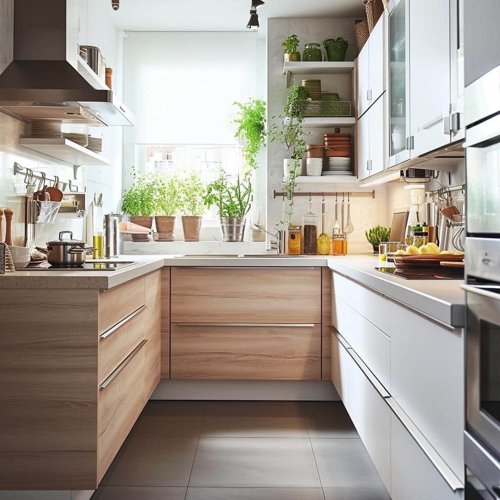 como organizar cozinha pequena