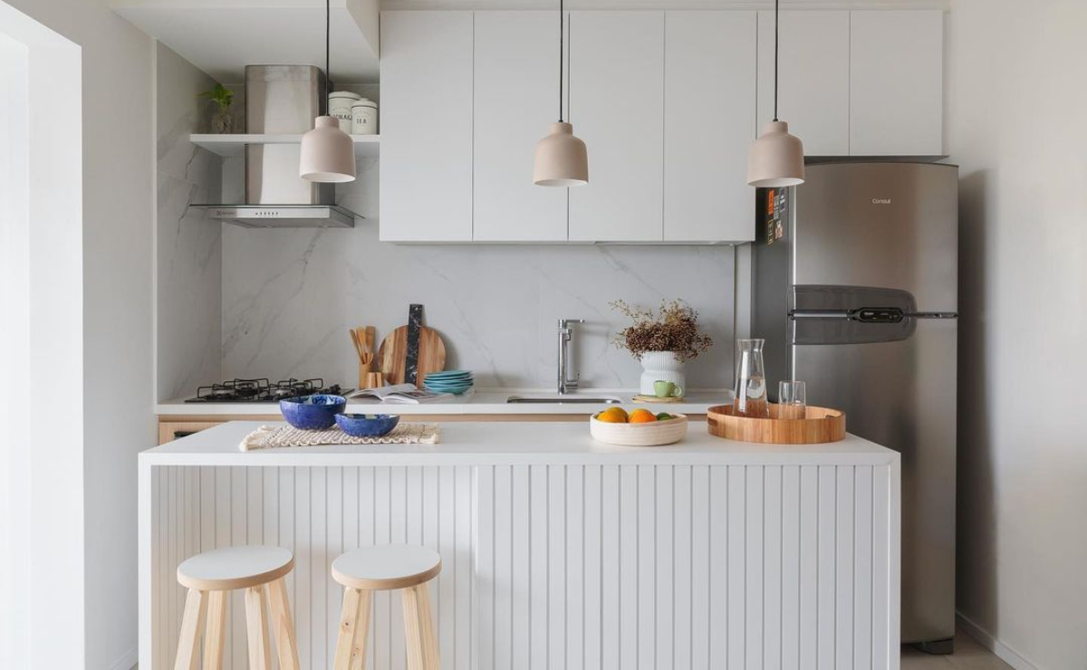 como organizar cozinha pequena