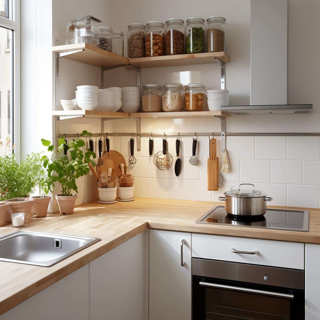 como organizar cozinha pequena