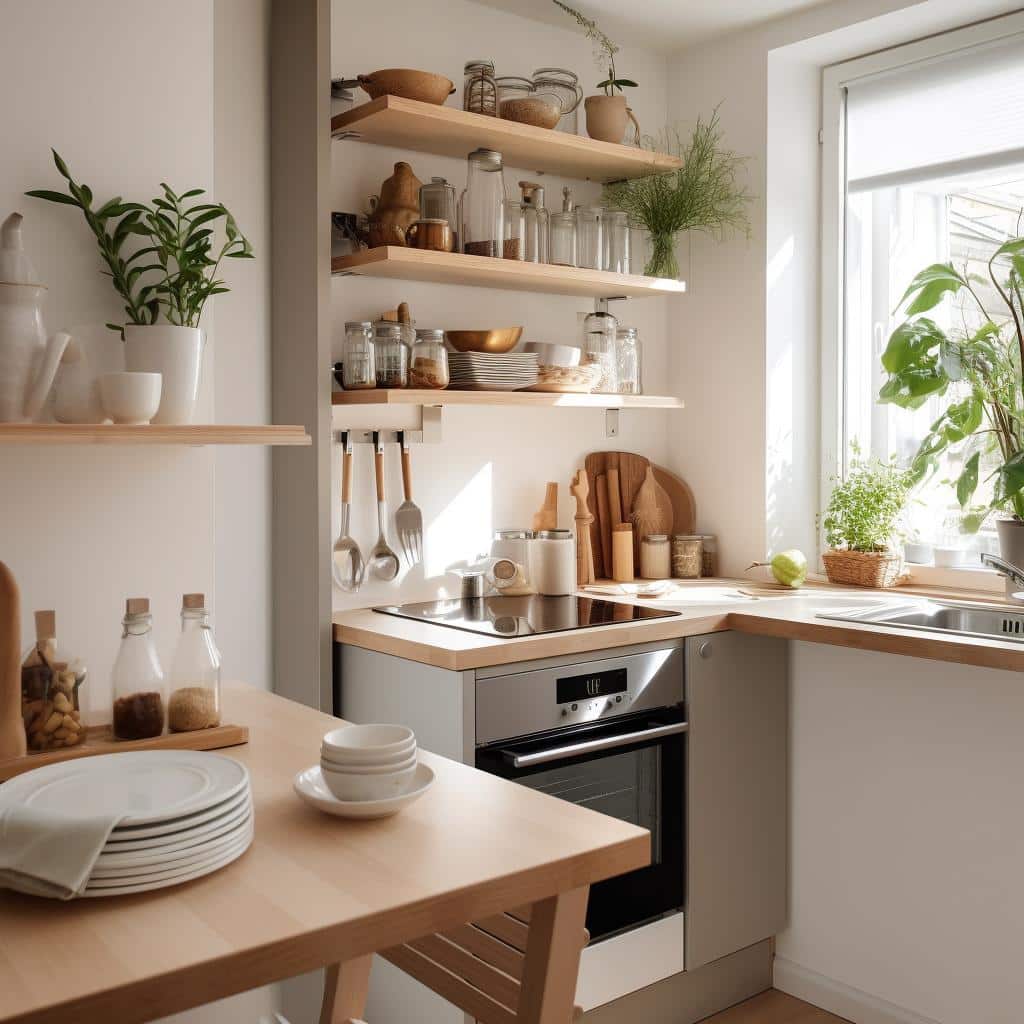 como organizar cozinha pequena