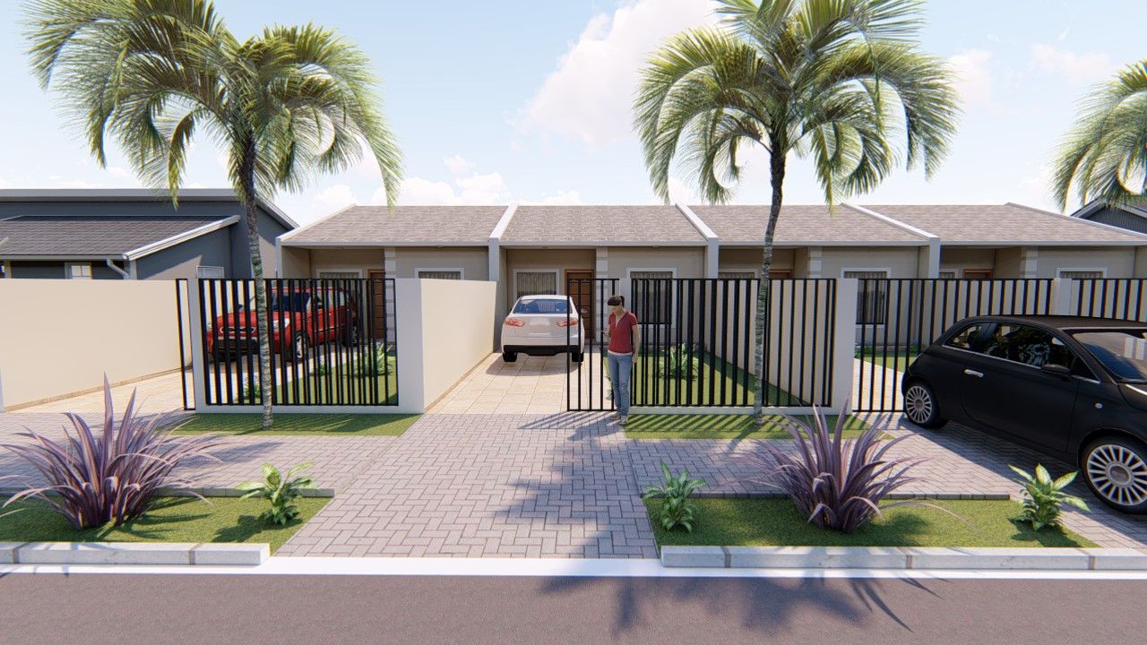 planta de casas Geminadas