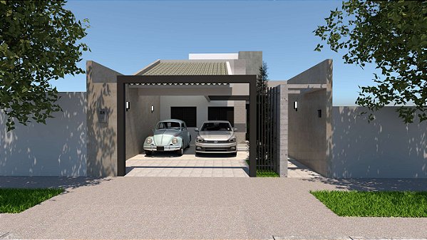 planta de casas Geminadas