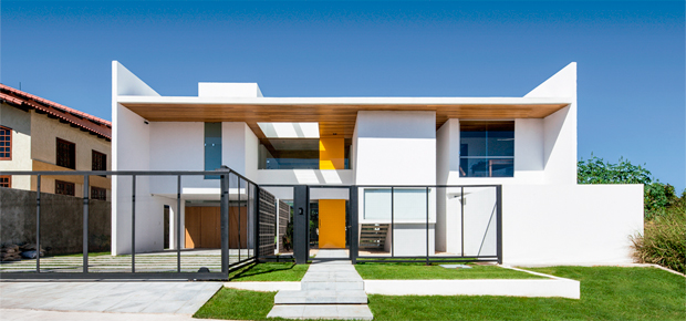 Casa De Concreto E Vidro