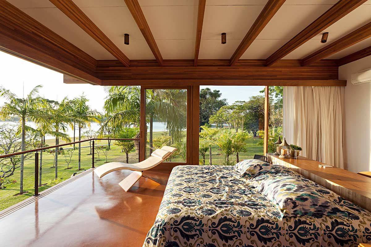 Casa De Concreto E Vidro