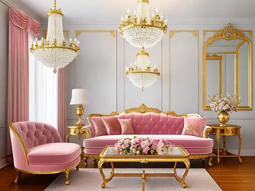 decoracao estilo rococó