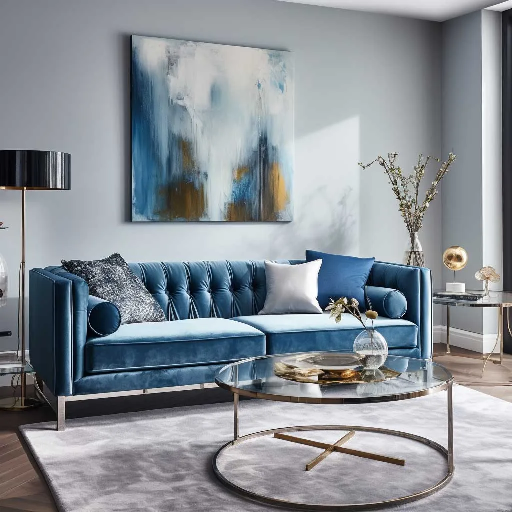 ideias-de-decoracao-de-sala-com-sofa-azul