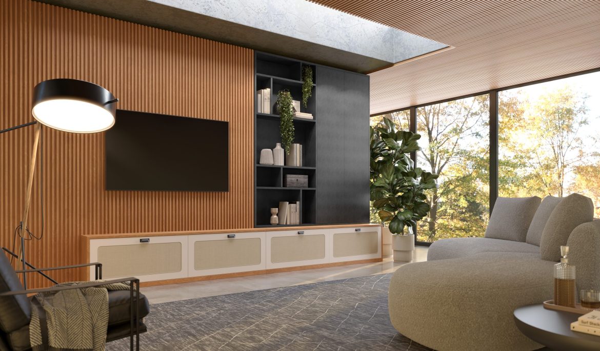 ideias-de-sala-decorada-com-painel-ripado