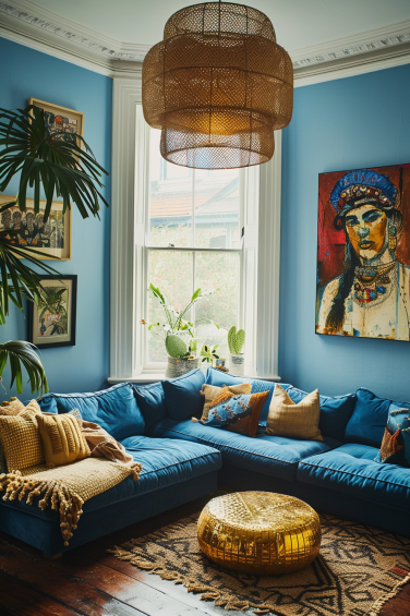 ideias-de-decoracao-de-sala-azul