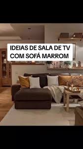 ideias-de-decoracao-de-sala-com-sofa-marrom