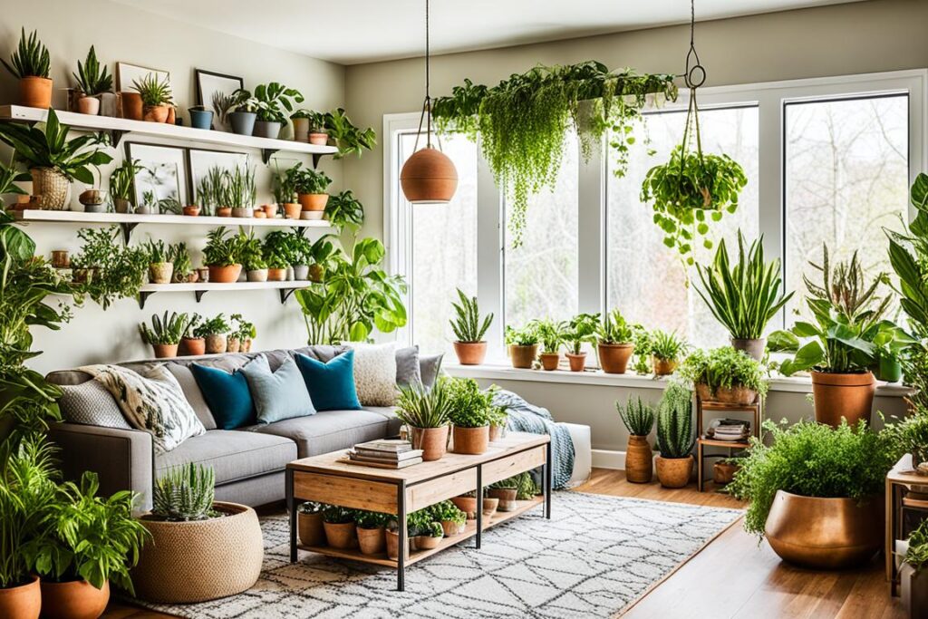 ideias-de-decoracao-de-sala-com-plantas