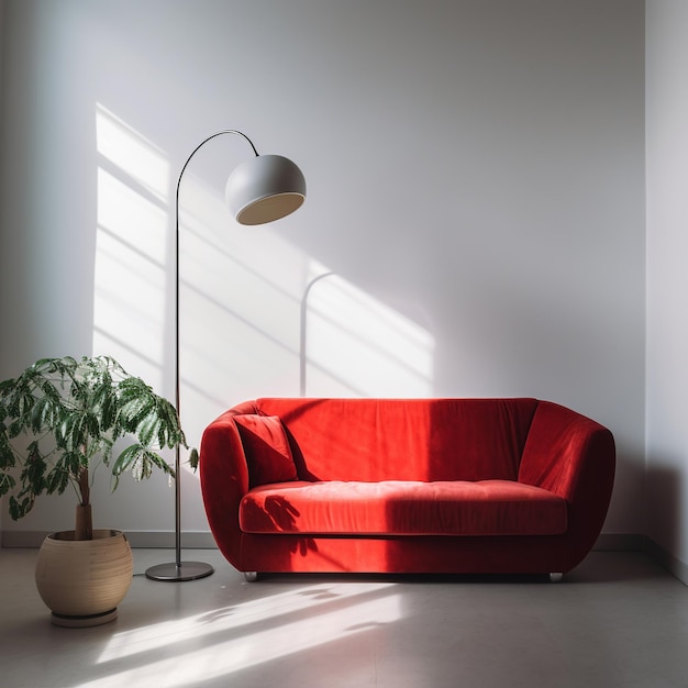 ideias-de-decoracao-de-sala-com-sofa-vermelho