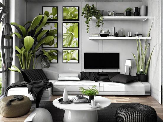 ideias-de-decoracao-de-sala-preto-e-branco
