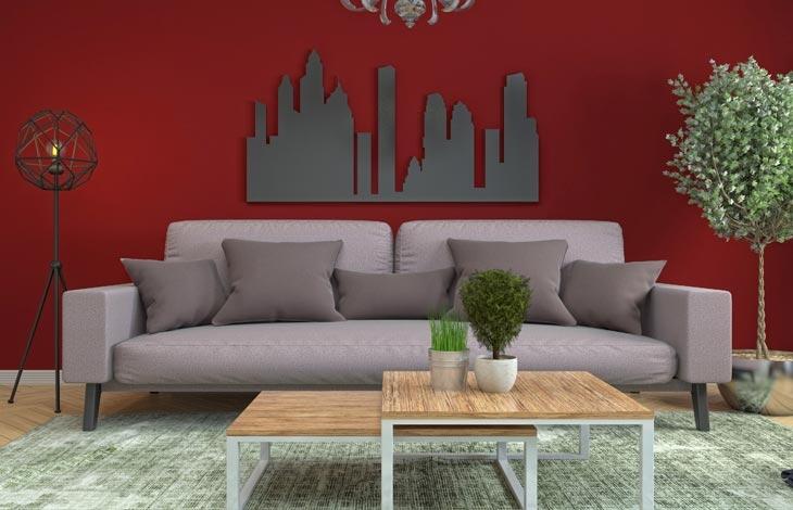 ideias-de-decoracao-de-sala-com-sofa-vermelho