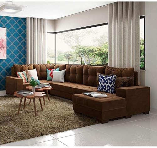 ideias-de-sala-decorada-com-sofa-marrom
