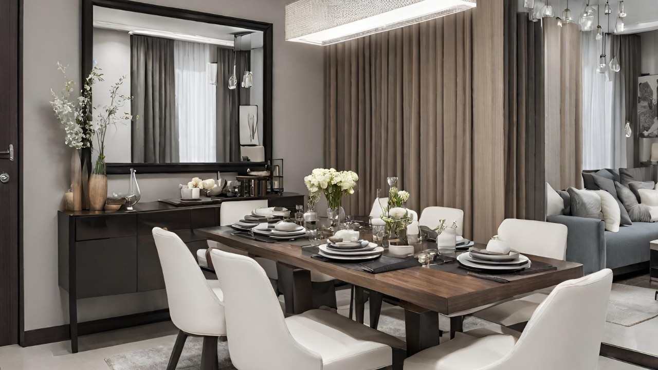 ideias-de-decoracao-de-sala-jantar-com-espelho