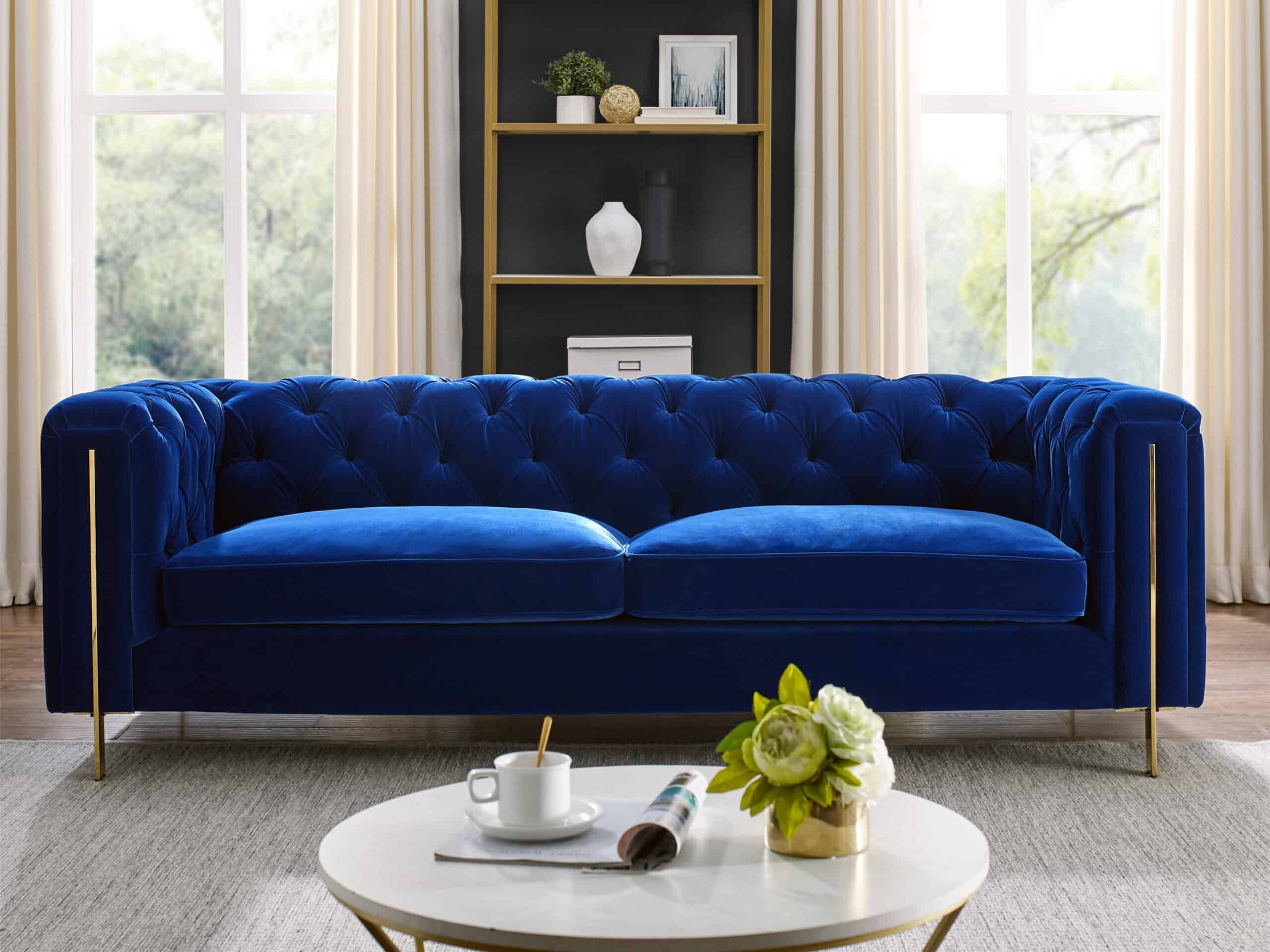 ideias-de-decoracao-de-sala-com-sofa-azul