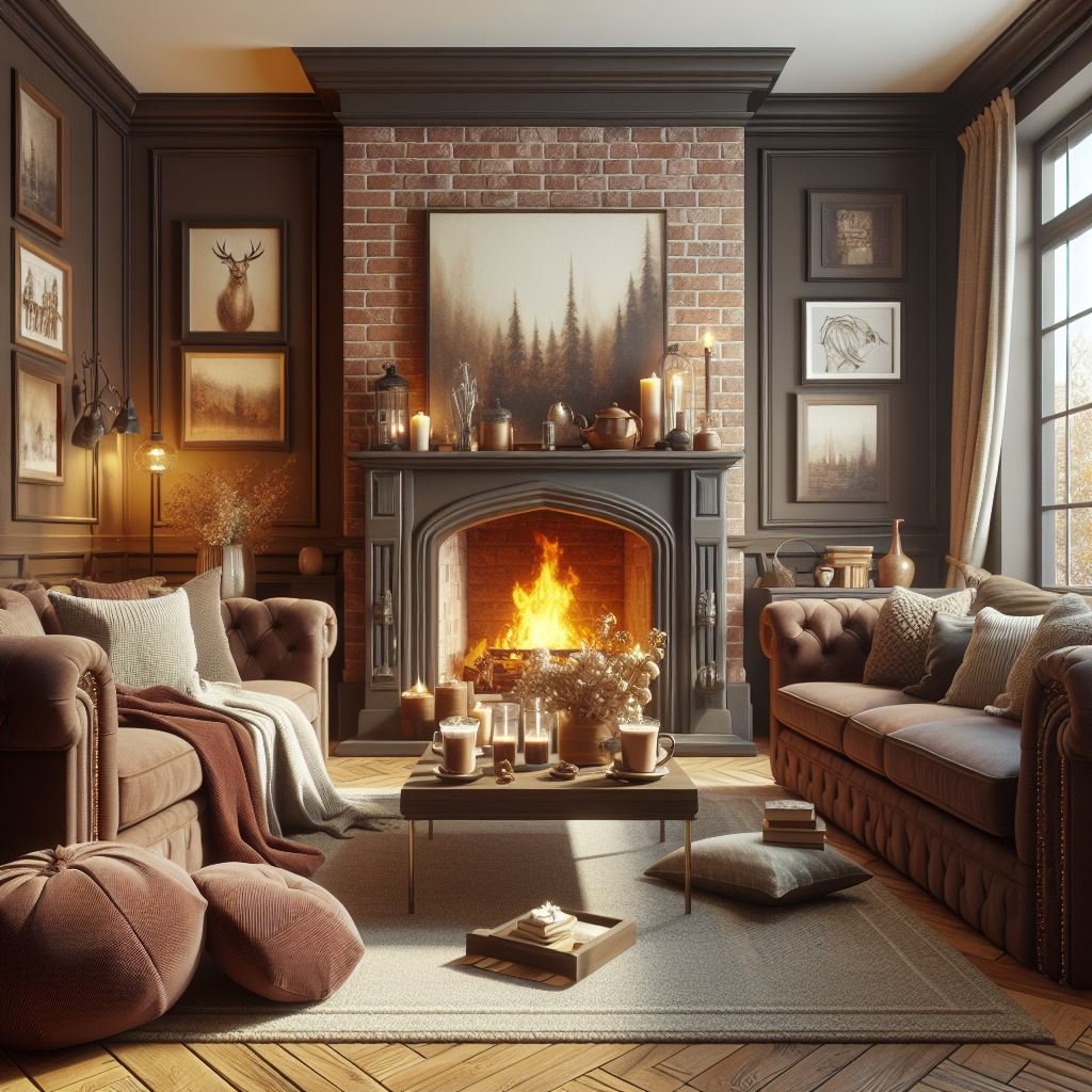 ideias-de-decoracao-de-sala-marrom