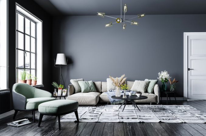 ideias-de-decoracao-de-sala-cinza