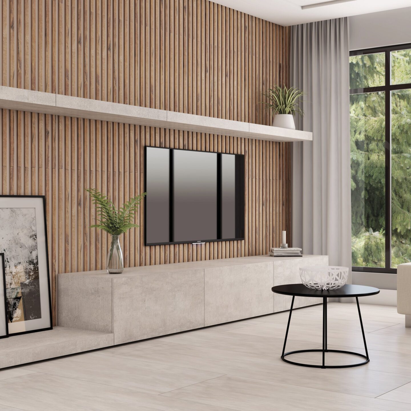 ideias-de-decoracao-de-sala-com-ripado