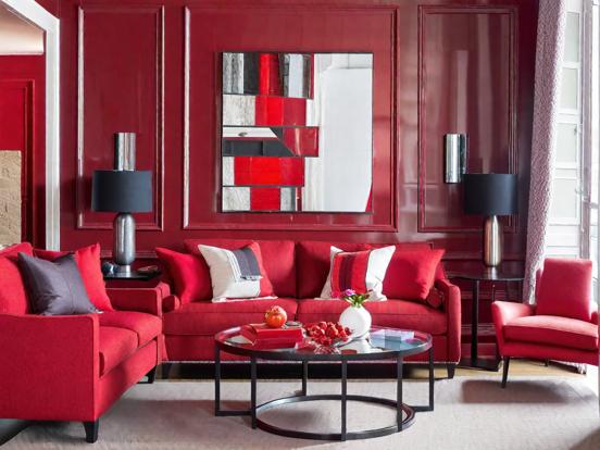 ideias-de-decoracao-de-sala-com-sofa-vermelho
