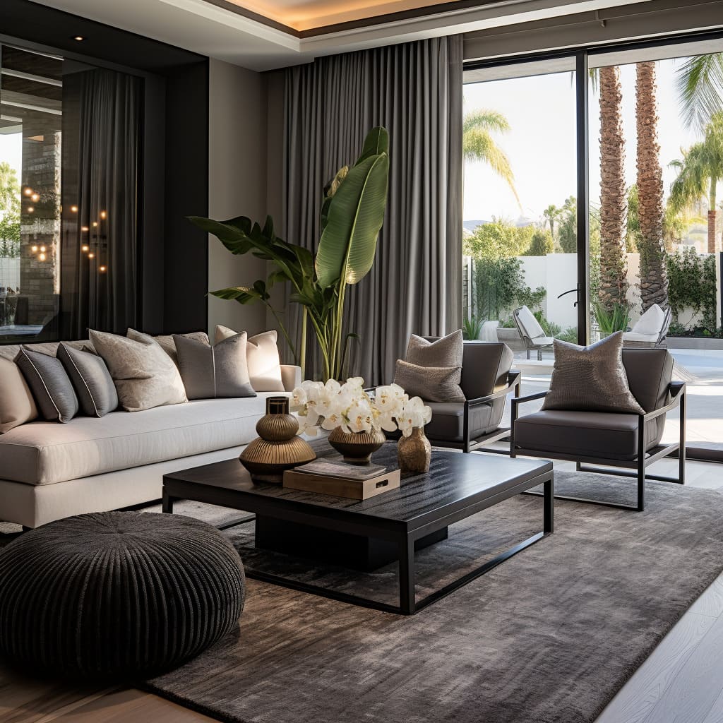 ideias-de-decoracao-de-sala-cinza