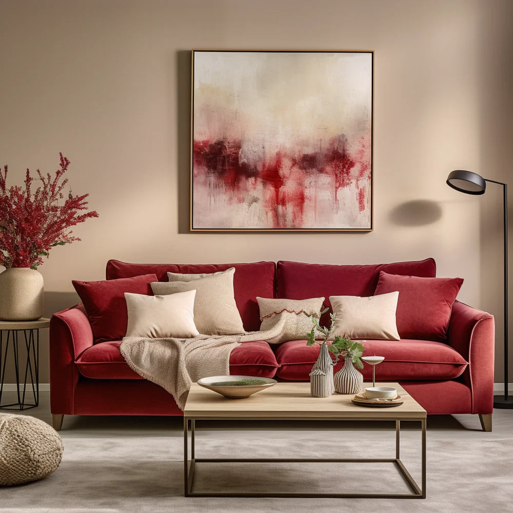 ideias-de-decoracao-de-sala-com-sofa-vermelho
