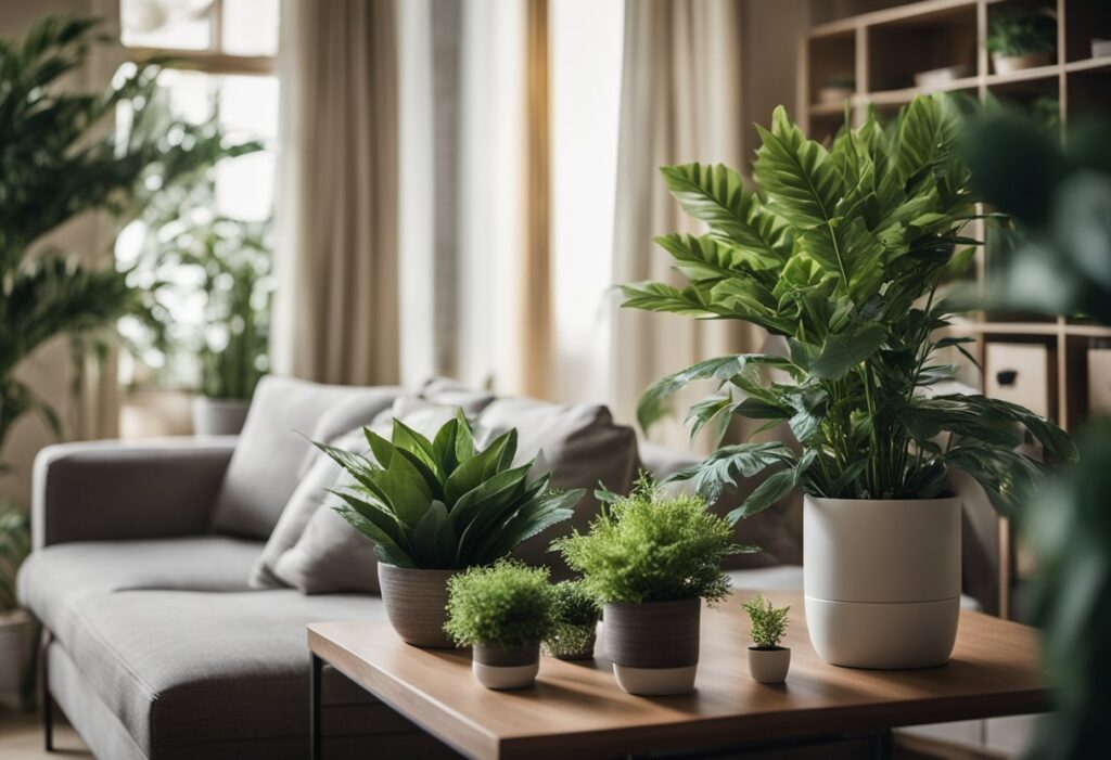 ideias-de-decoracao-de-sala-com-plantas