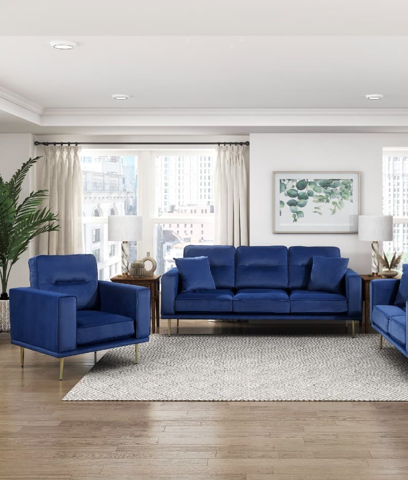 ideias-de-decoracao-de-sala-com-sofa-azul