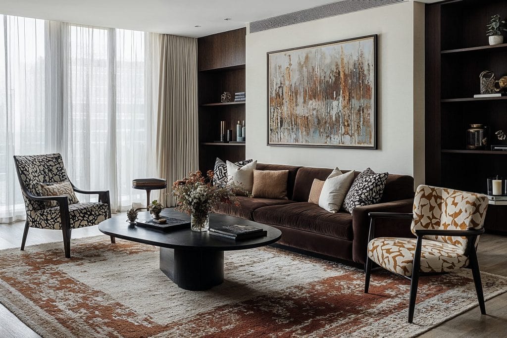 ideias-de-sala-decorada-com-sofa-marrom