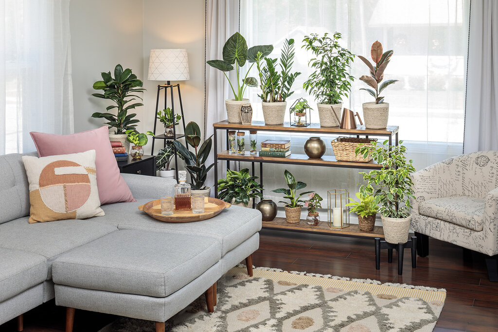 ideias-de-decoracao-de-sala-com-plantas