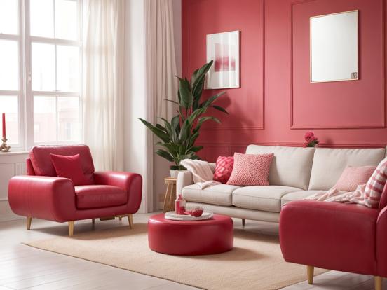 ideias-de-decoracao-de-sala-com-sofa-vermelho