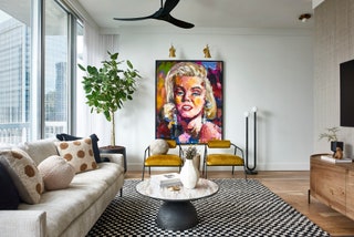 ideias-de-sala-decorada-com-quadros