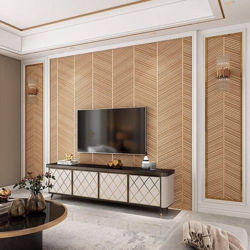 ideias-de-decoracao-de-sala-com-papel-de-parede