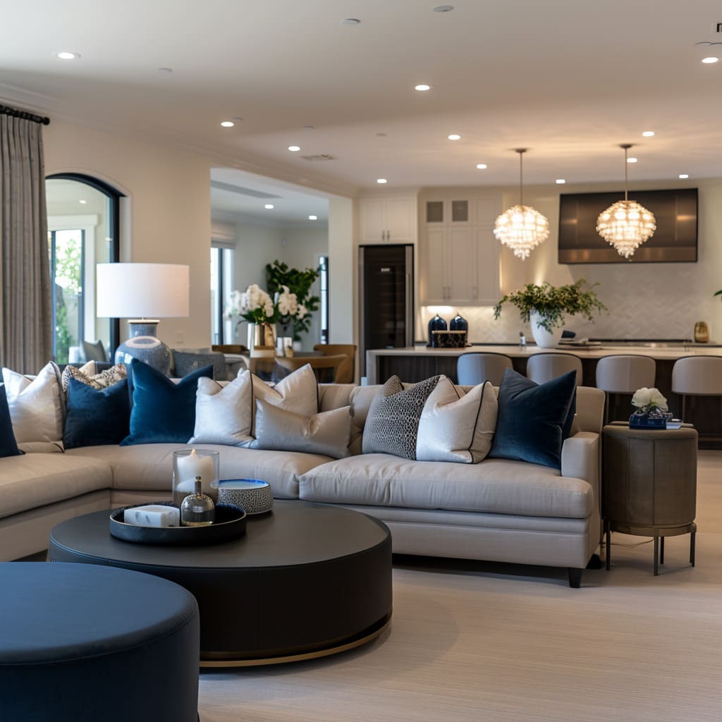 ideias-de-decoracao-de-sala-com-sofa-azul