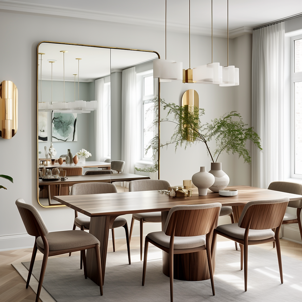 ideias-de-decoracao-de-sala-jantar-com-espelho