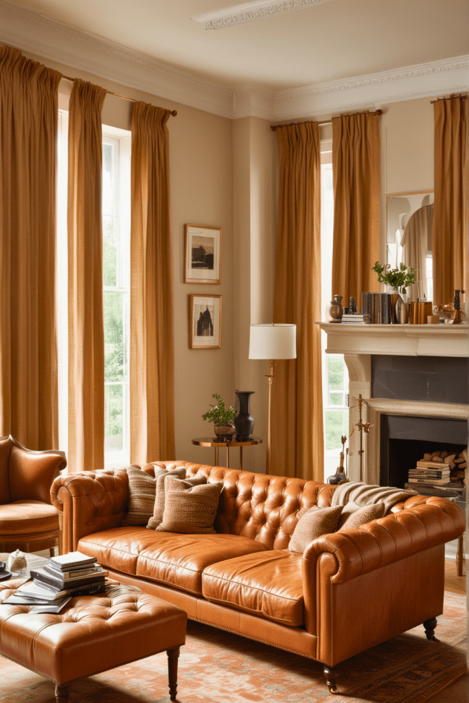 ideias-de-sala-decorada-com-sofa-marrom