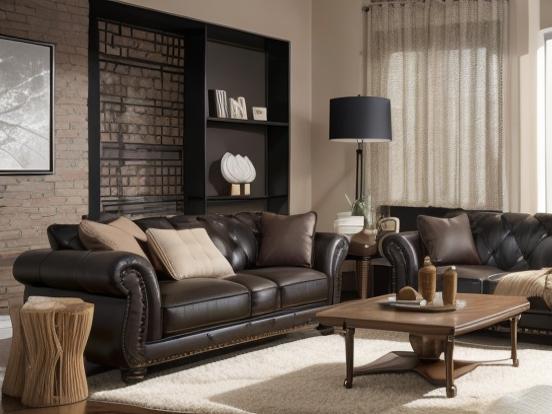 ideias-de-decoracao-de-sala-marrom