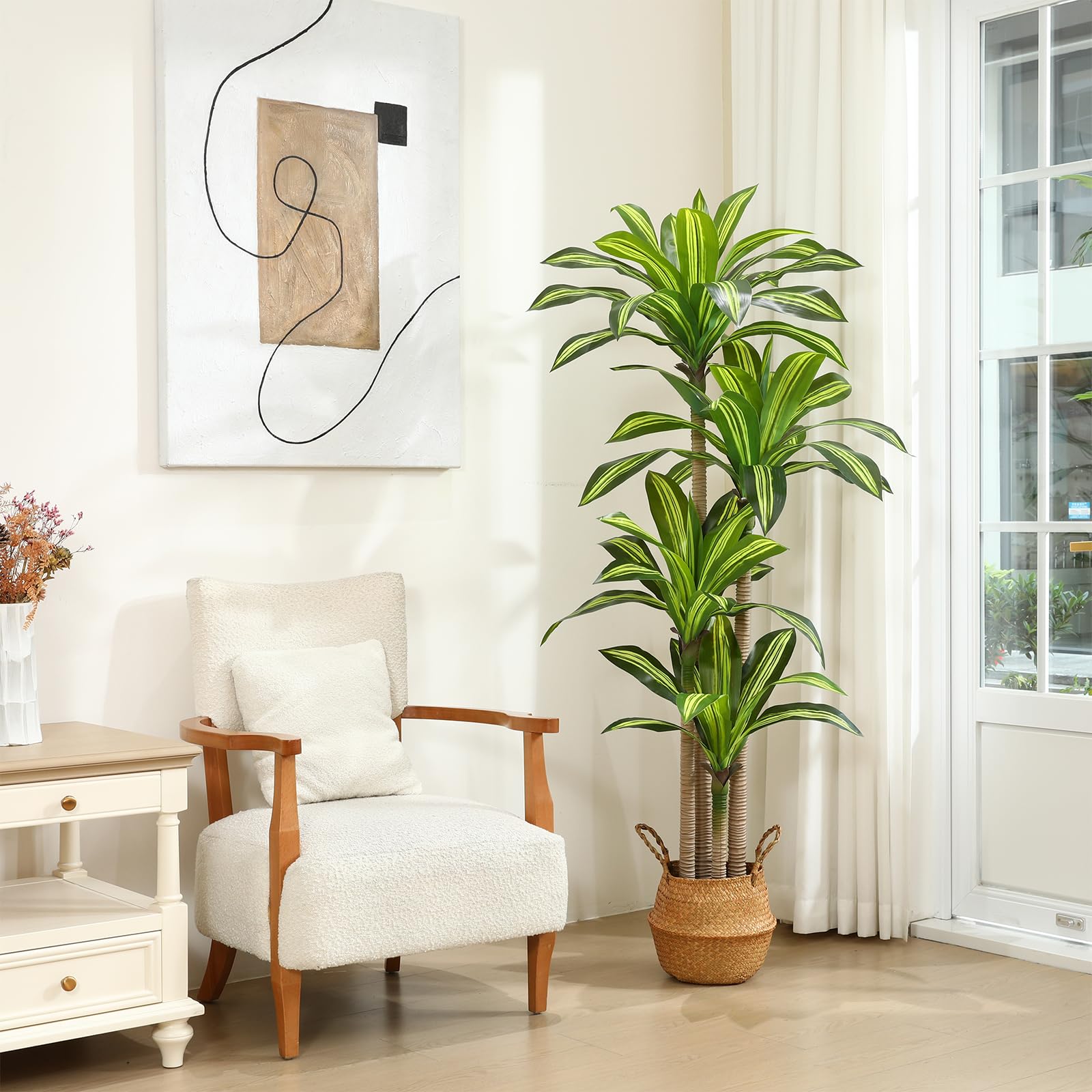 ideias-de-sala-decorada-com-plantas-artificiais