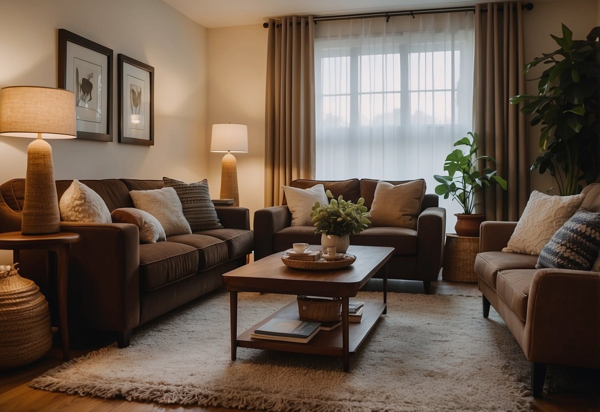 ideias-de-decoracao-de-sala-marrom