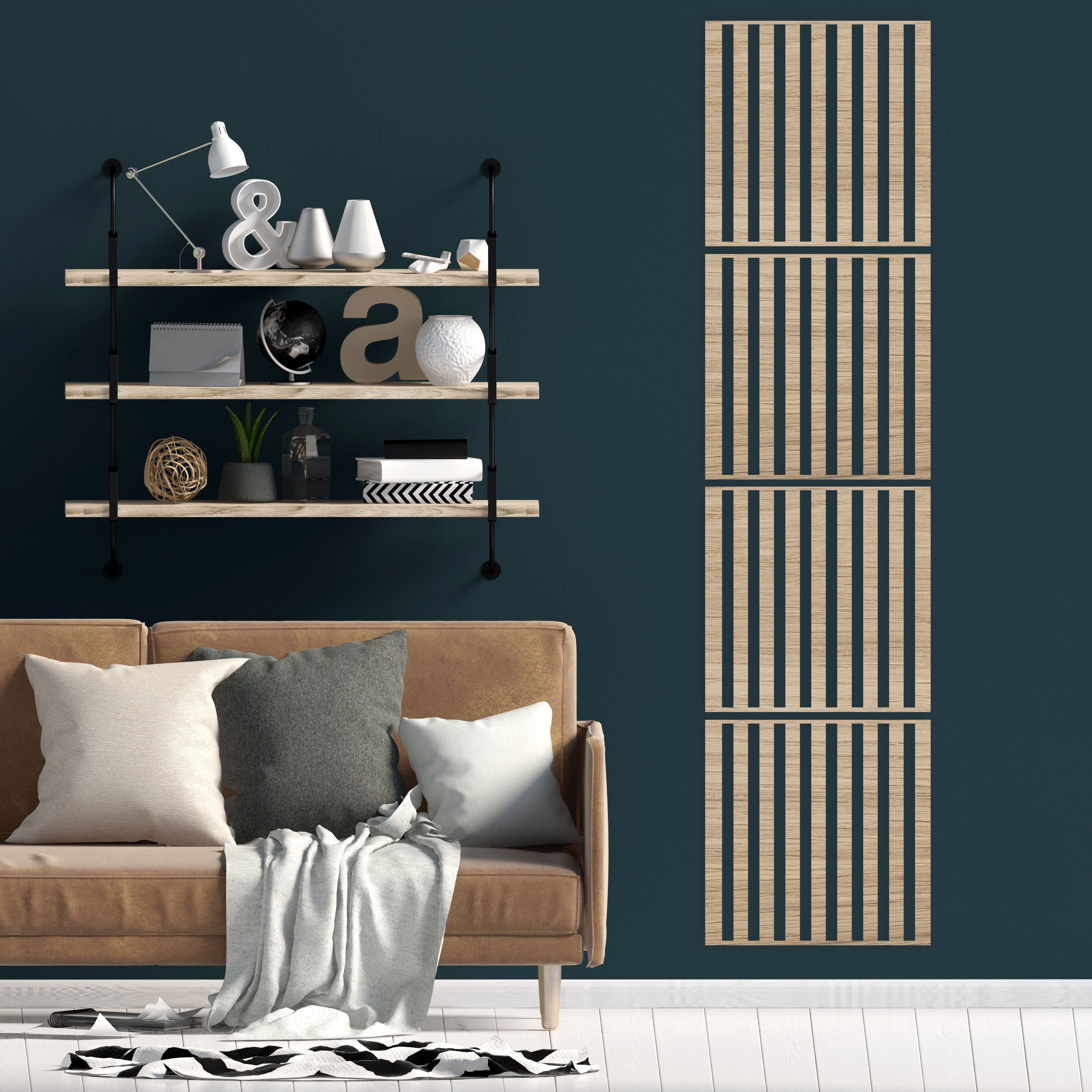 ideias-de-sala-decorada-com-painel-ripado