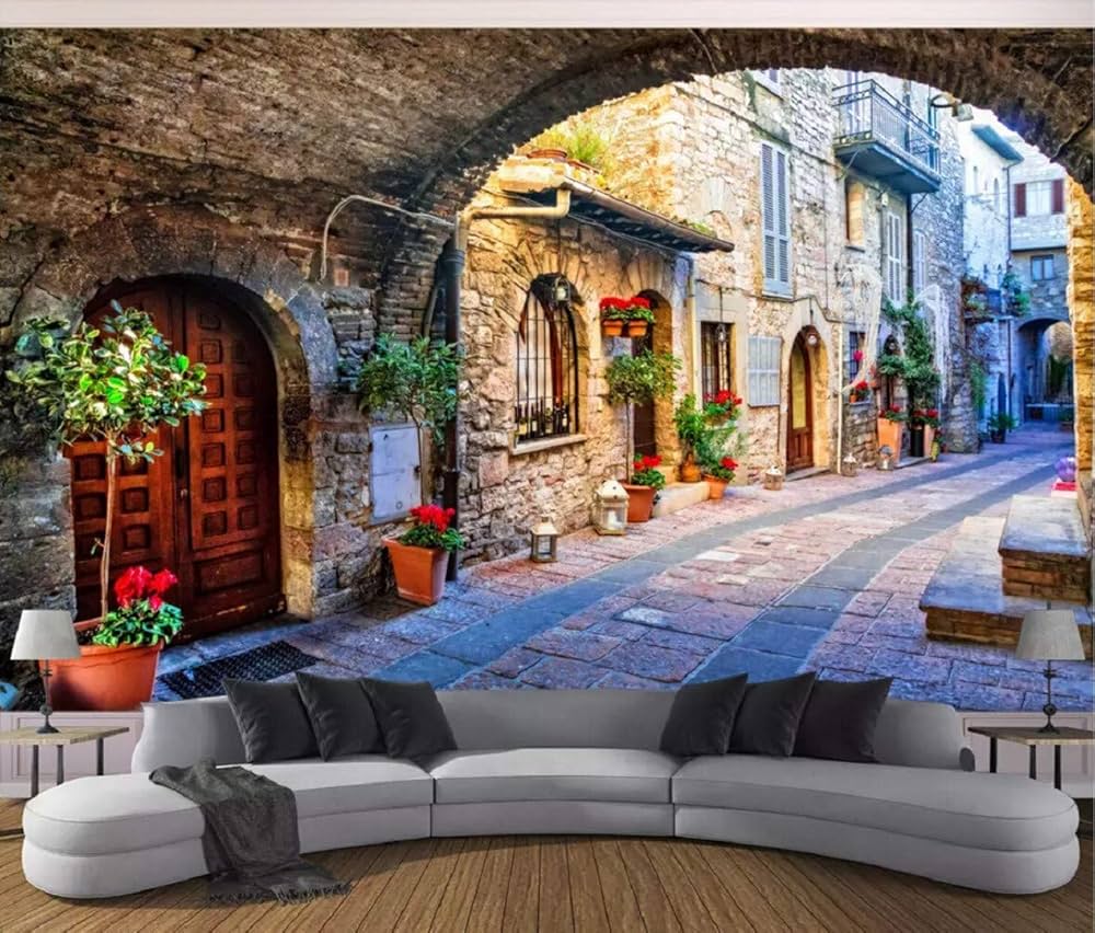 ideias-de-decoracao-de-sala-com-papel-de-parede