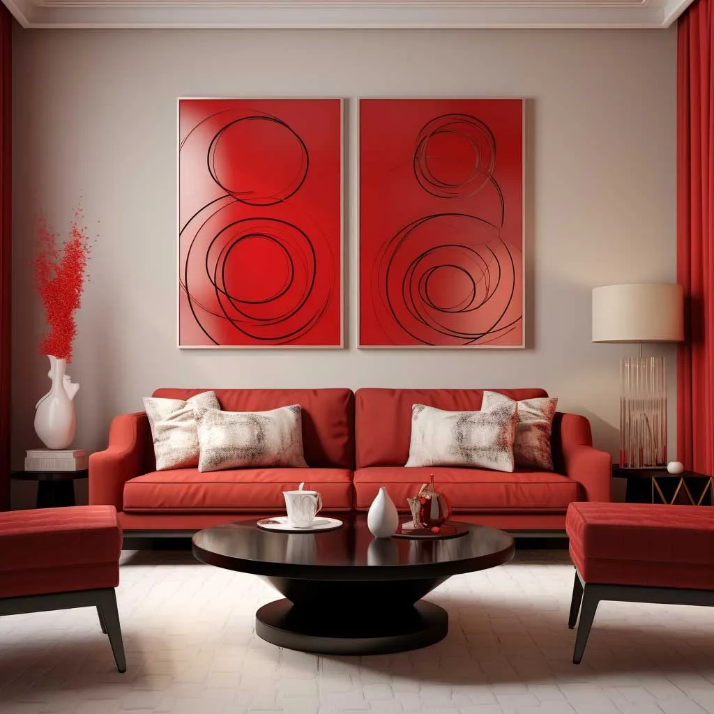 ideias-de-decoracao-de-sala-com-sofa-vermelho