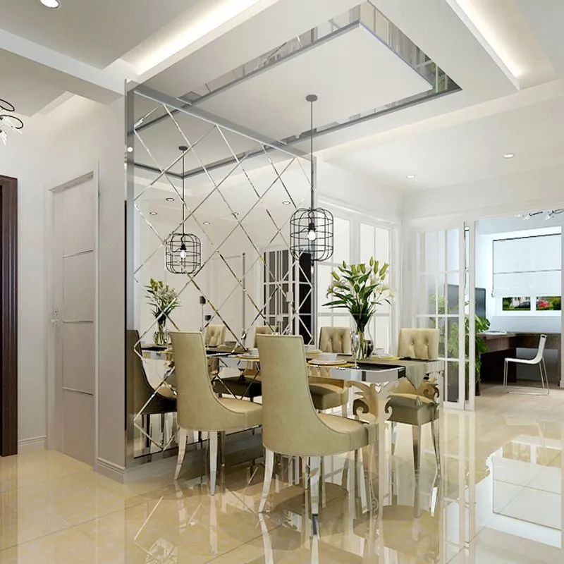 ideias-de-decoracao-de-sala-jantar-com-espelho