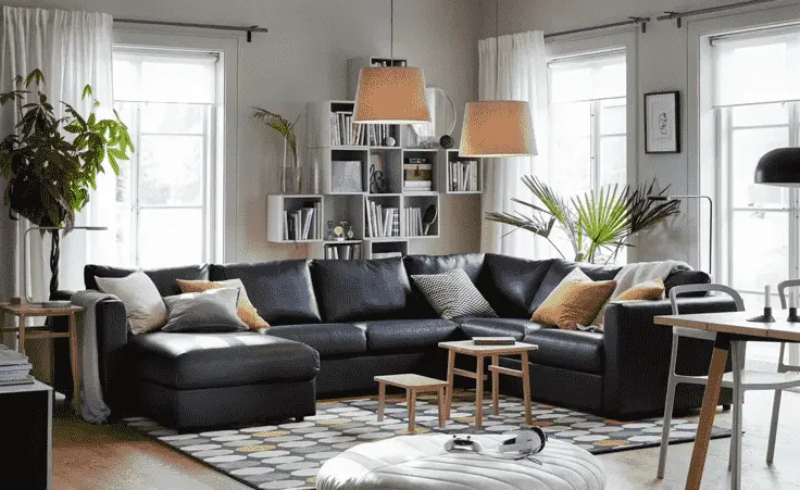 ideias-de-decoracao-de-sala-preto-e-branco